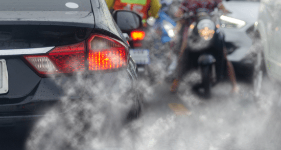 émissions de gaz à effet de serre par des voitures